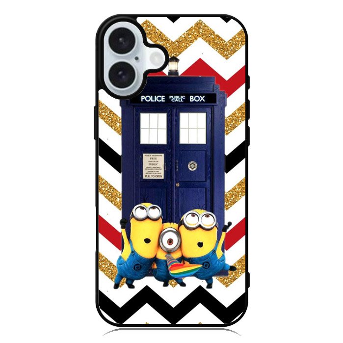 Despicable Me Minions BOX POLICE iPhone 16 Plus Case QC1775