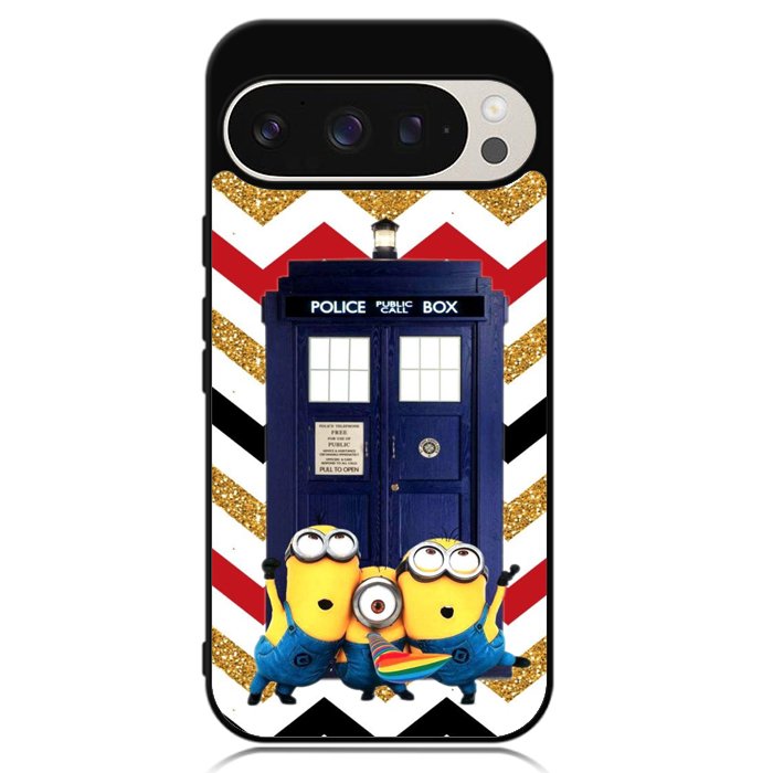 Despicable Me Minions BOX POLICE Google Pixel 9 | Pixel 9 Pro Case OV1775