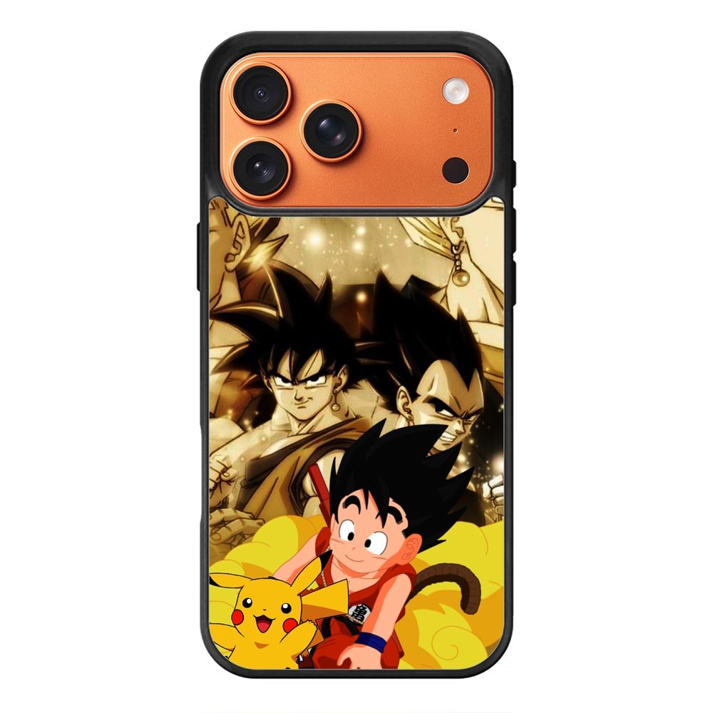 Dragon Ball POKEMON iPhone 17 Pro Max Case QC1776
