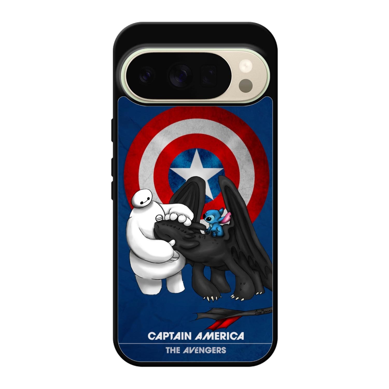 Stitch Baymax Toothless CAPTAIN AMERICA Google Pixel 10 Pro XL Case OV2340