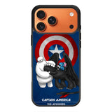 Stitch Baymax Toothless CAPTAIN AMERICA iPhone 17 Pro Max Case OV2340