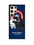 Stitch Baymax Toothless CAPTAIN AMERICA Samsung Galaxy S23 Ultra 5G Case QC2340