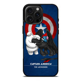Stitch Baymax Toothless CAPTAIN AMERICA iPhone 16 Pro Max Case OV2340