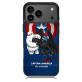 Stitch Baymax Toothless CAPTAIN AMERICA iPhone 17 Pro Case OV2340