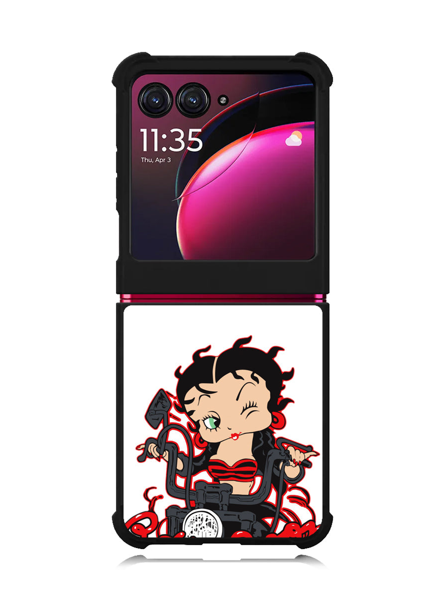 Betty Boop 4th Motorola Moto Razr Plus 2023 , Moto Razr+ 2023 Case