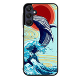 Whale and Wave FORL0007 Samsung Galaxy A15 A25 A35 A55 5G Case