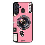 Pink Camera FORL0044 Samsung Galaxy A15 A25 A35 A55 5G Case