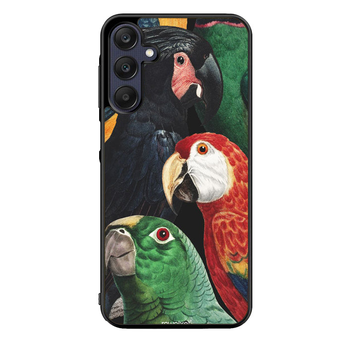 Parrot Pattern FORL0048 Samsung Galaxy A15 A25 A35 A55 5G Case