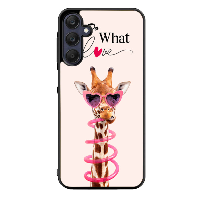 Happy Giraffe FORL0059 Samsung Galaxy A15 A25 A35 A55 5G Case