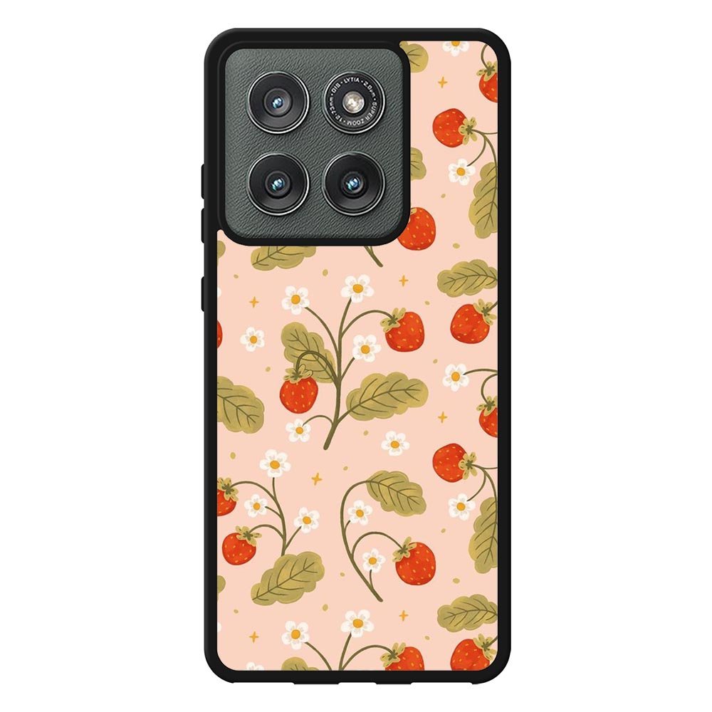 Strawberry Pattern FORL0073 Motorola Moto Edge 2025 Case