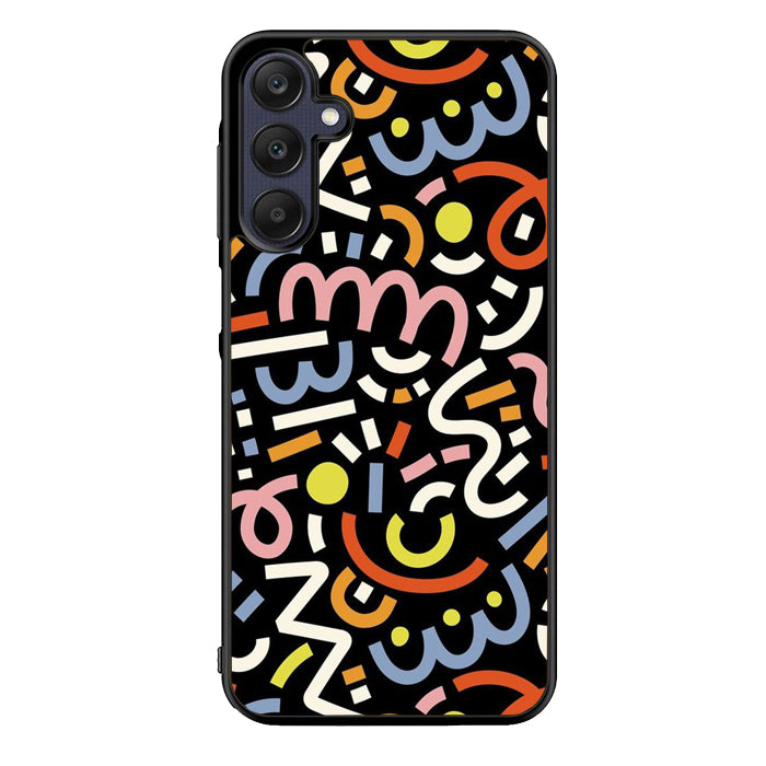 Doodle Random FORL0105 Samsung Galaxy A15 A25 A35 A55 5G Case