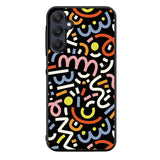 Doodle Random FORL0105 Samsung Galaxy A15 A25 A35 A55 5G Case