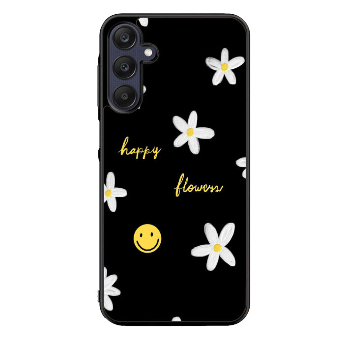Happy Flowers FORL0110 Samsung Galaxy A15 A25 A35 A55 5G Case