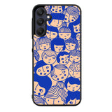 Doodle Face FORL0112 Samsung Galaxy A15 A25 A35 A55 5G Case