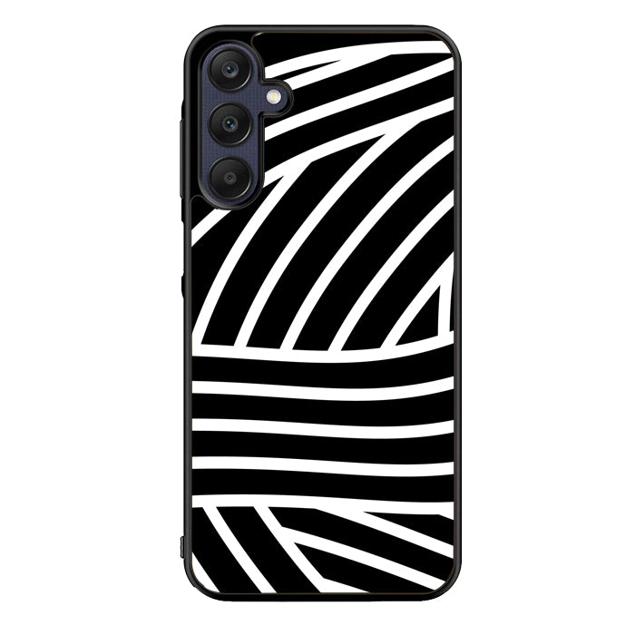 Black White FORL0114 Samsung Galaxy A15 A25 A35 A55 5G Case