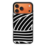 Black White FORL0114 iPhone 17 Pro Case