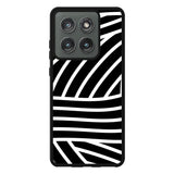 Black White FORL0114 Motorola Moto Edge 2025 Case