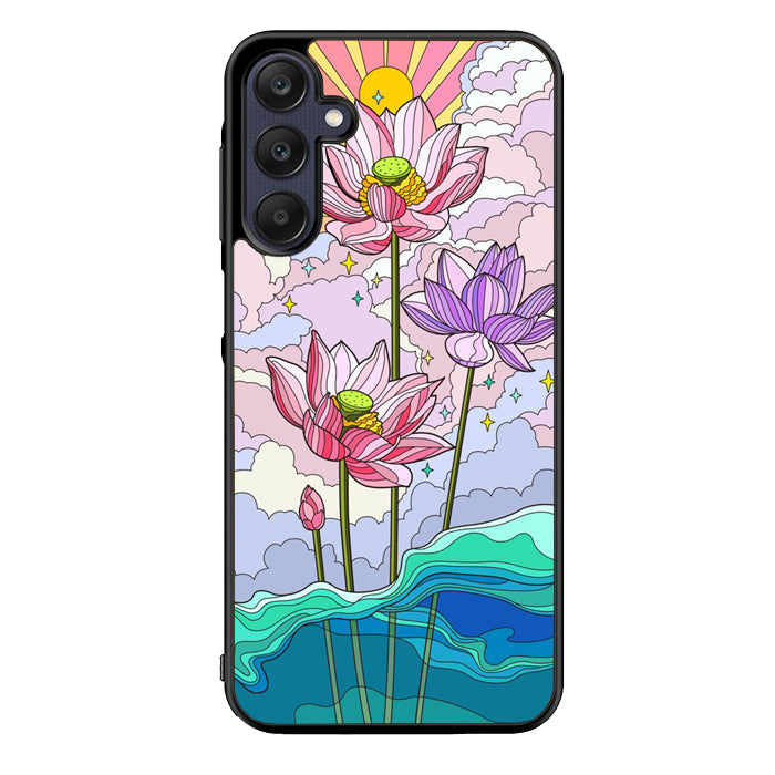 Beauty Flowers FORL0160 Samsung Galaxy A15 A25 A35 A55 5G Case