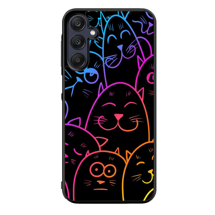 Cat Neon FRL0168 Samsung Galaxy A15 A25 A35 A55 5G Case