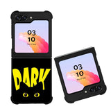 Dark Cat FRL0174 Samsung Galaxy Z Flip 5 , Z Flip 4 , Z Flip 3 ,  Z Fold 5 , Z Fold 4 , Z Fold 3 5G Case