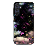 Moon and Star FRL0190 Samsung Galaxy A15 A25 A35 A55 5G Case