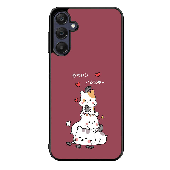 Cute Hamster FRL0208 Samsung Galaxy A15 A25 A35 A55 5G Case