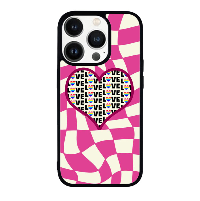 Pink Love FRL0237 iPhone 14 Pro Max | iPhone 14 Pro | iPhone 14 Plus | iPhone 14 Case
