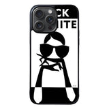 Black White Girl FRL0242 iPhone 15 Pro Max Case
