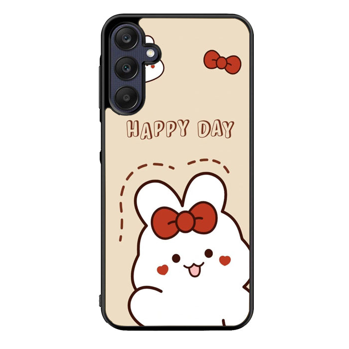 Happy Day Rabbit FRL0265 Samsung Galaxy A15 A25 A35 A55 5G Case
