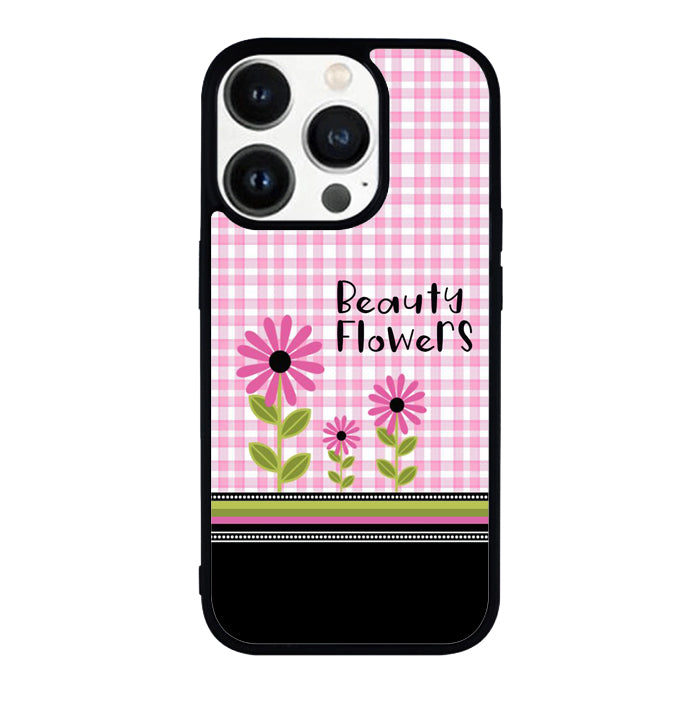 Beauty Flowers Pink FRL0272 iPhone 14 Pro Max | iPhone 14 Pro | iPhone 14 Plus | iPhone 14 Case