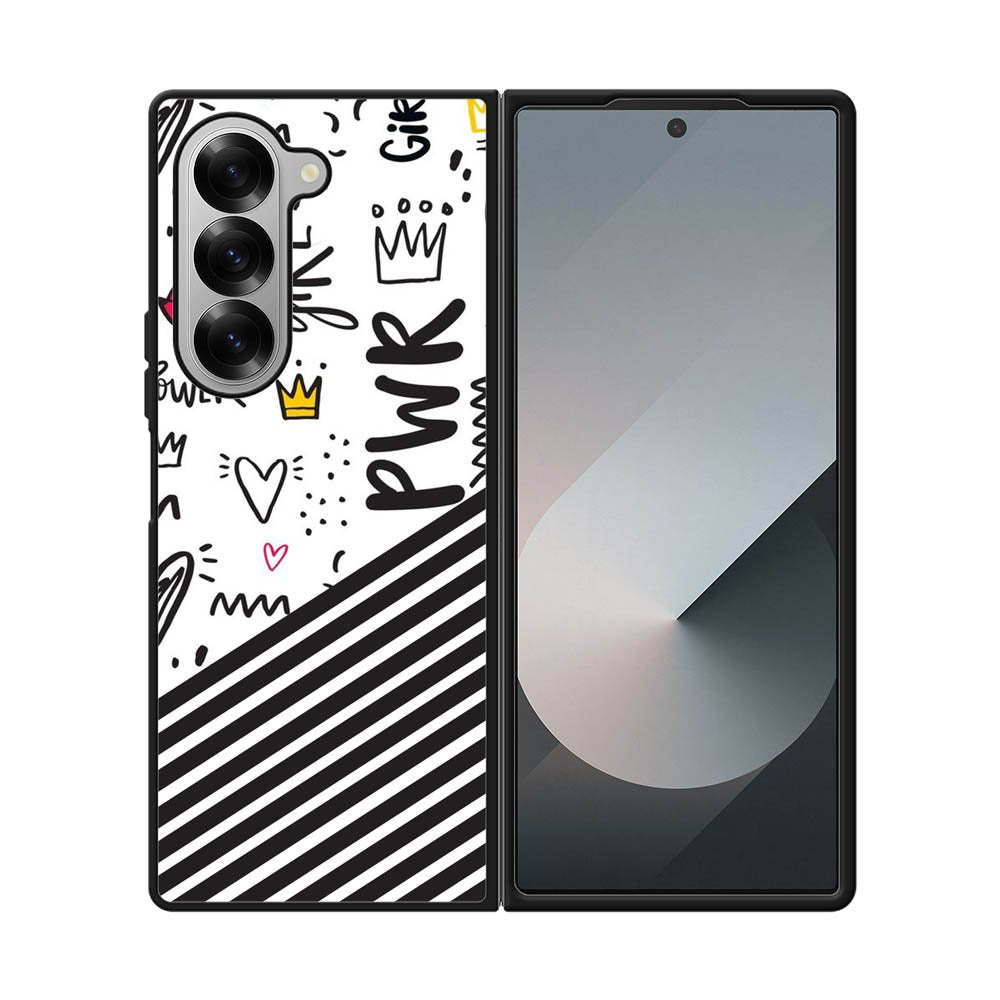 Girl Power Abstract FRL0283 Samsung Galaxy Z Fold 7 5G Case