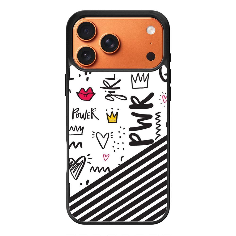 Girl Power Abstract FRL0283 iPhone 17 Pro Max Case