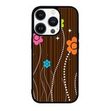 Wood Flowers FRL0285 iPhone 14 Pro Max | iPhone 14 Pro | iPhone 14 Plus | iPhone 14 Case