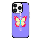 Butterfly Purple FRL0303 iPhone 14 Pro Max | iPhone 14 Pro | iPhone 14 Plus | iPhone 14 Case