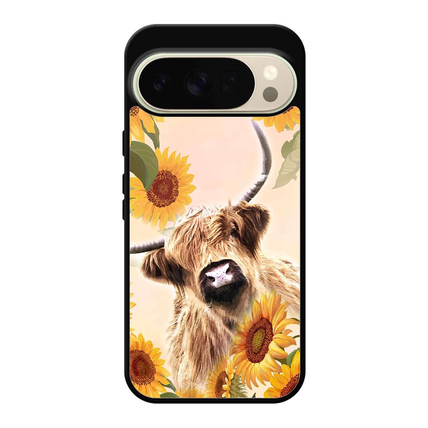 Highland Cow Sunflower FRL0335 Google Pixel 10 Pro Case