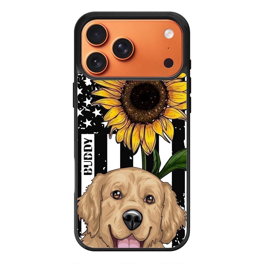 Buddy With Sunflower US Flag FRL0337 iPhone 17 Pro Max Case