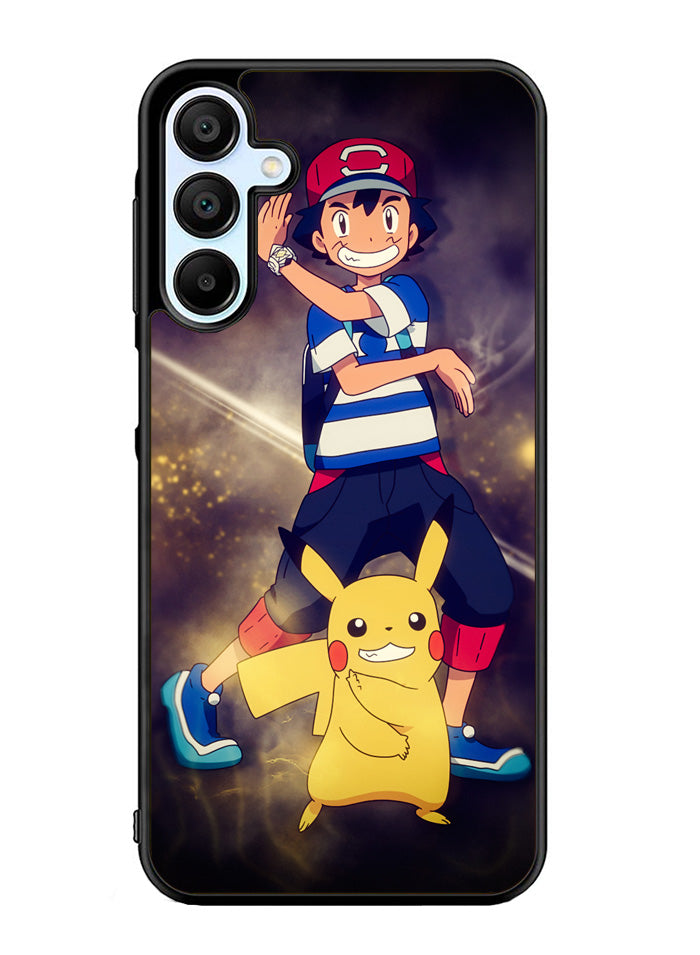 Pokemon Ash And Pikachu Samsung Galaxy A35 5G Case OV9391