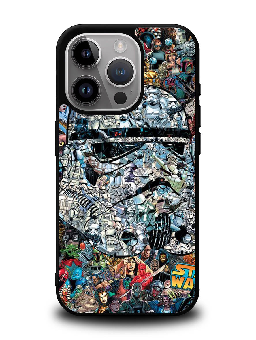 Pattern Darth Vader Star Wars iPhone 14 Pro Case QC7977