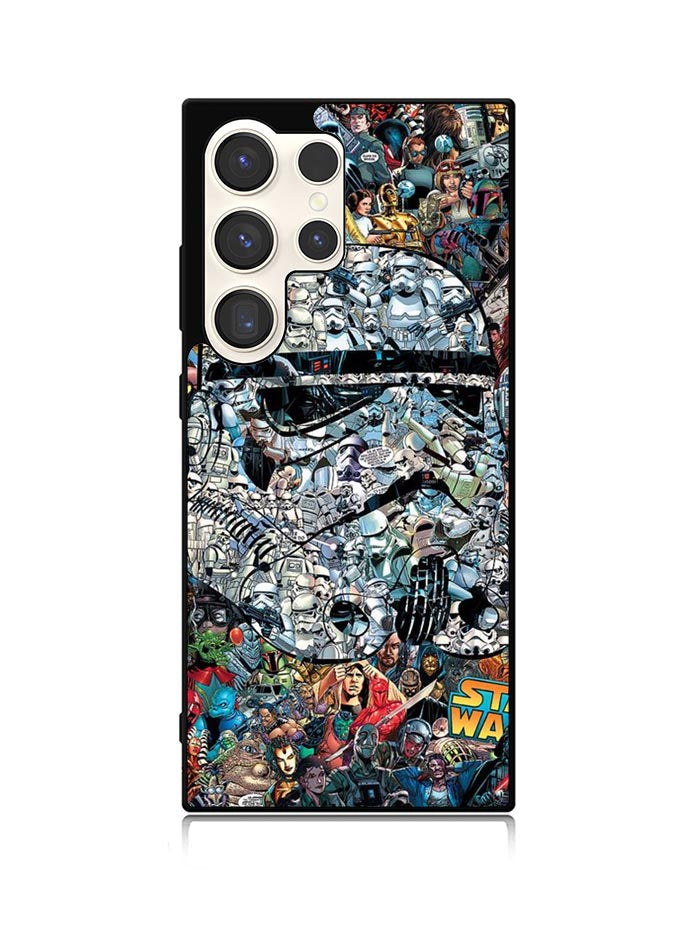 Pattern Darth Vader Star Wars Samsung Galaxy S23 Ultra 5G Case QC7977