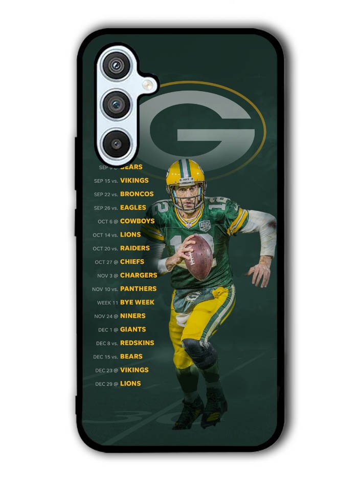 Team Green Bay Packers Samsung Galaxy A54 5G Case OV7824