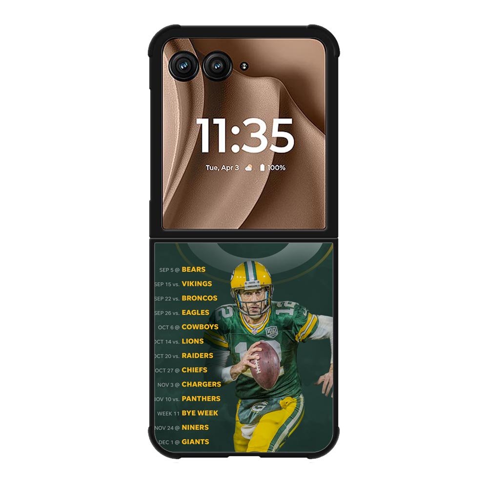 Team Green Bay Packers Motorola Moto RAZR Plus 2025 Case OV7824
