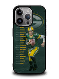 Team Green Bay Packers iPhone 14 Pro Case QC7824