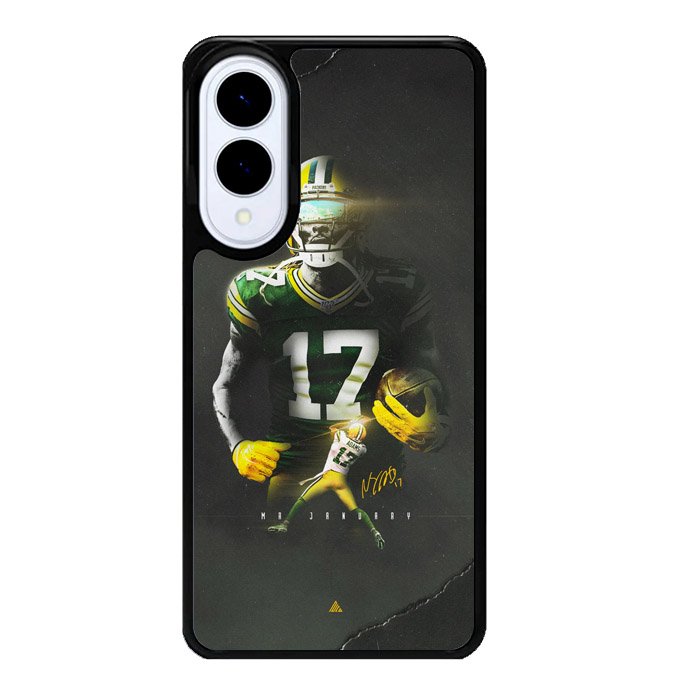 Davante Adams Packers Samsung Galaxy S25 Edge 5G Case OV8441