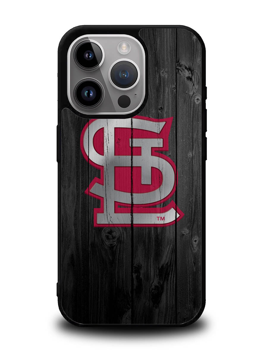 Wood Luois Cardinals iPhone 14 Pro Max Case QC9204