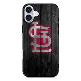 Wood Luois Cardinals iPhone 16 Plus Case QC9204