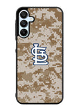Brown Louis Cardinals Samsung Galaxy A35 5G Case OV9227