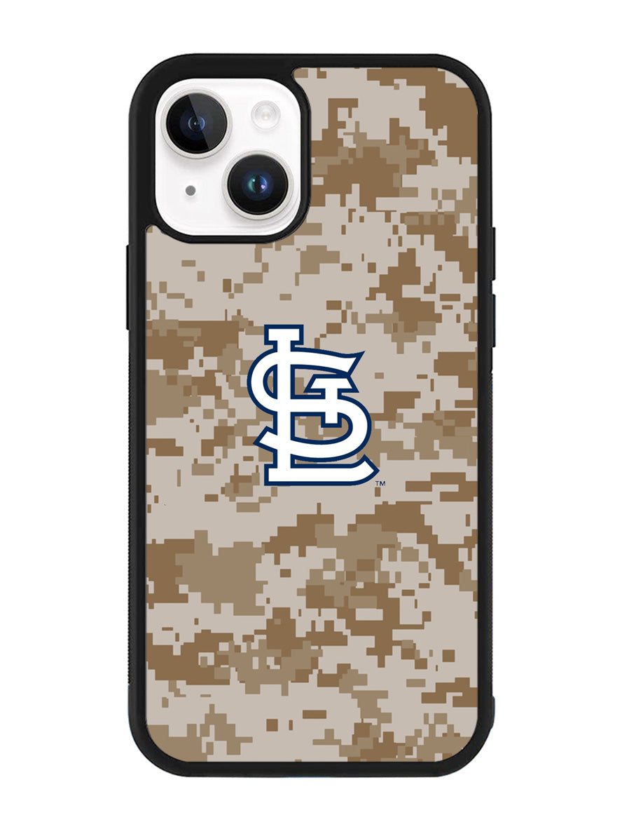 Brown Louis Cardinals iPhone 15 Plus Case OV9227