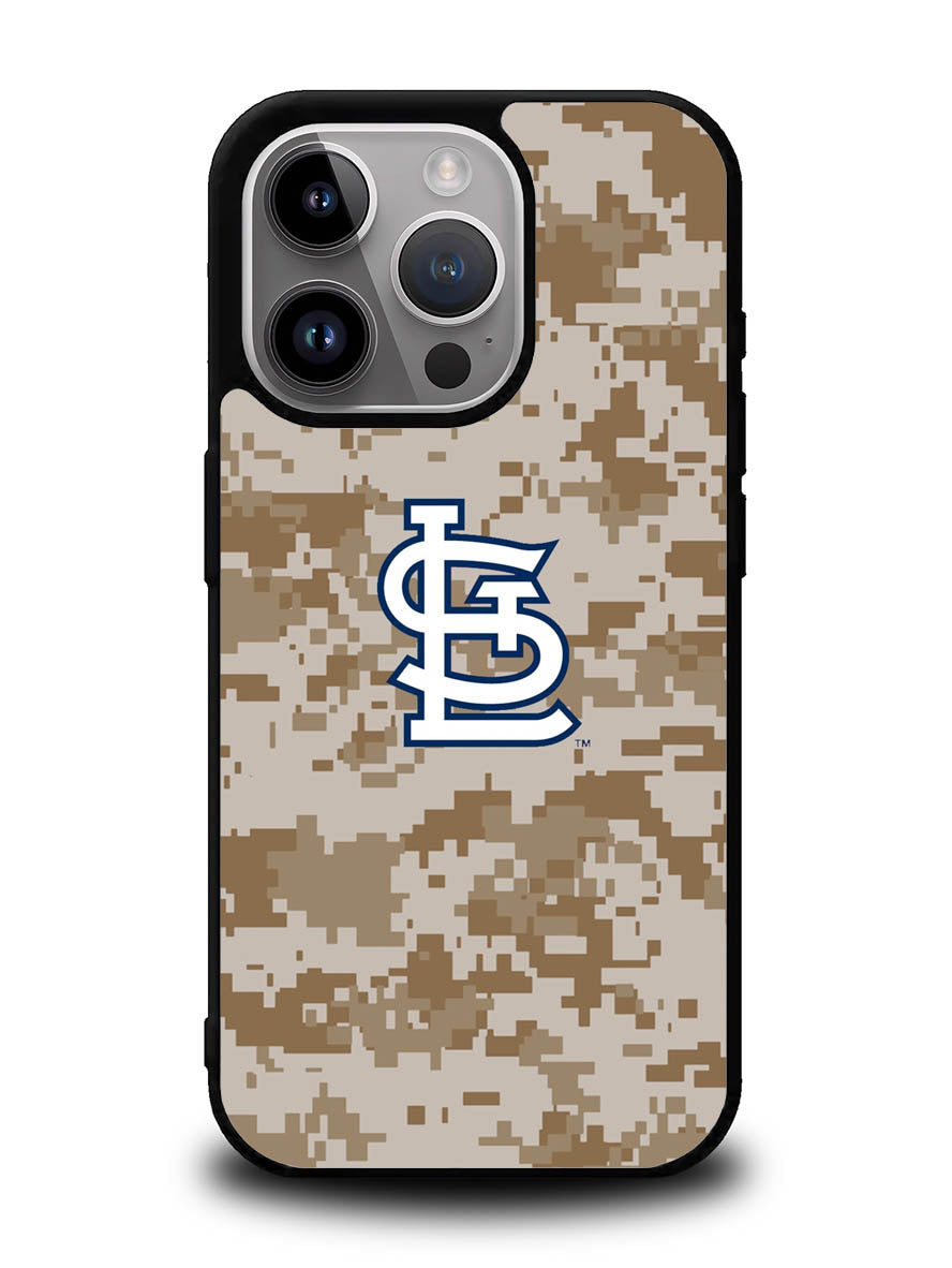Brown Louis Cardinals iPhone 15 Pro Max Case OV9227