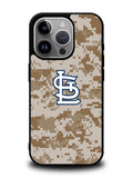 Brown Louis Cardinals iPhone 15 Pro Case OV9227