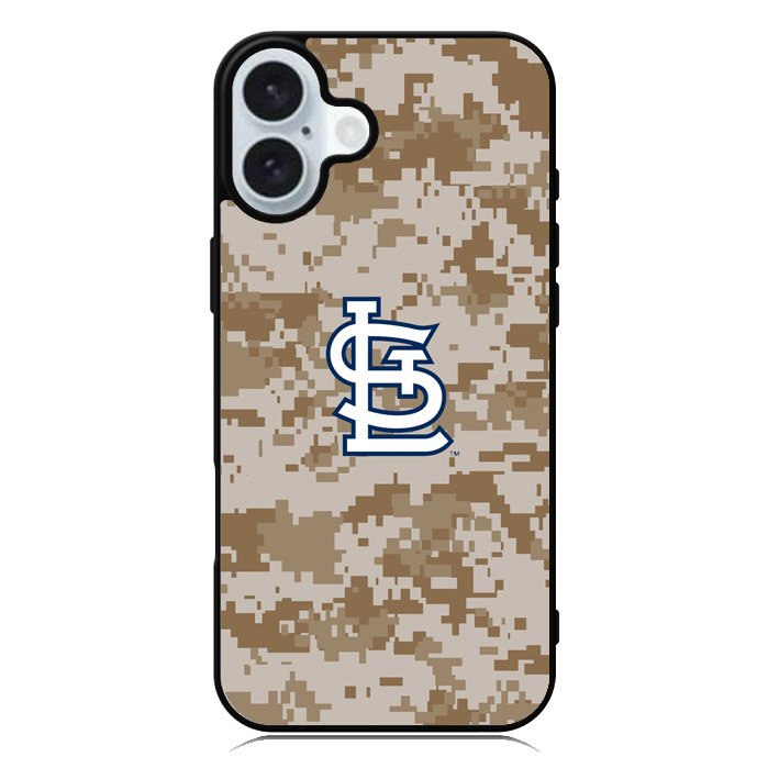Brown Louis Cardinals iPhone 16 Plus Case QC9227